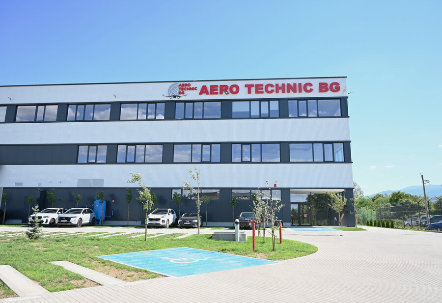 Новият хангар на Aero Technic BG на летище София